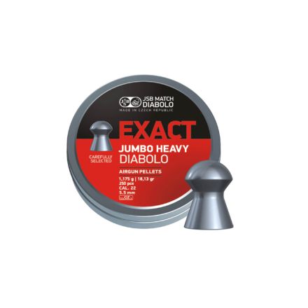 JSB Diabolo Exact Jumbo Heavy 5.52mm 18.13Gr 250pc