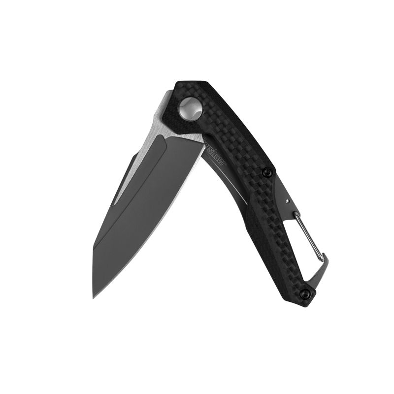 Kershaw Reverb Carabiner with G-10 Carbon Fibre Front Overlay