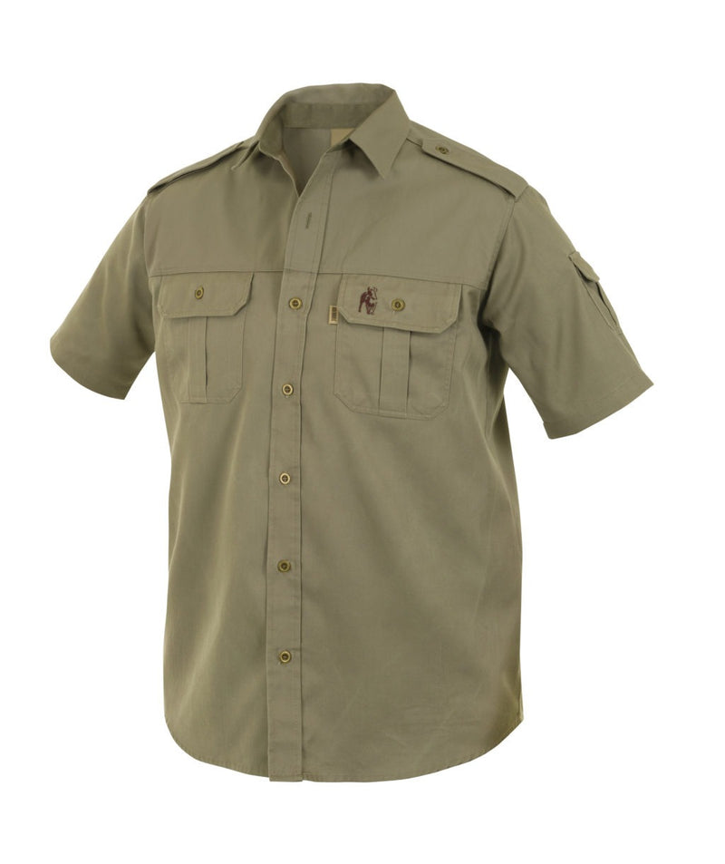 Boerboel Men’s Kalahari Shirt S/S – Olive