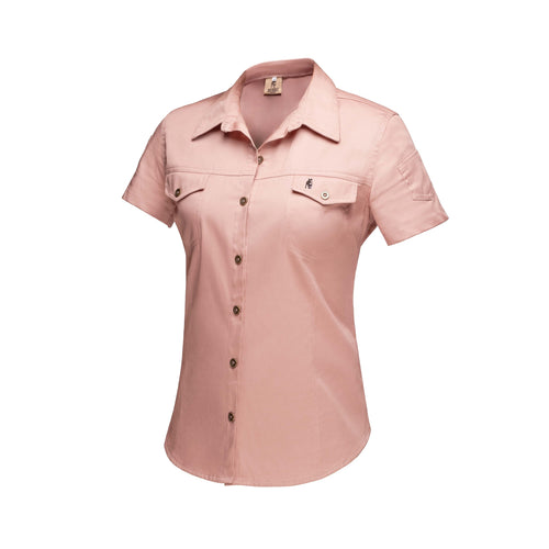 Boerboel Ladies Kalahari Shirt S/S – Blush Pink
