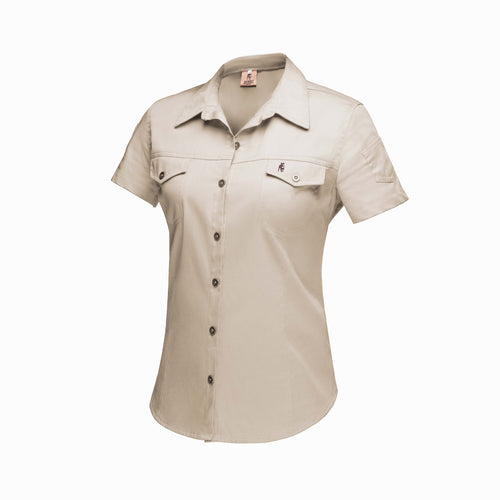 Boerboel Ladies Kalahari Shirt S/S – Stone