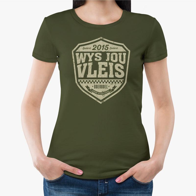 Boerboel Premium Ladies Cotton T-Shirt "Wys"