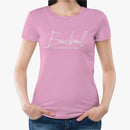 Boerboel Premium Ladies Cotton T-Shirt Printed Light Pink Tee