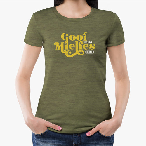 Boerboel Ladies Premium Cotton T-Shirt Printed – Green “Mielies”