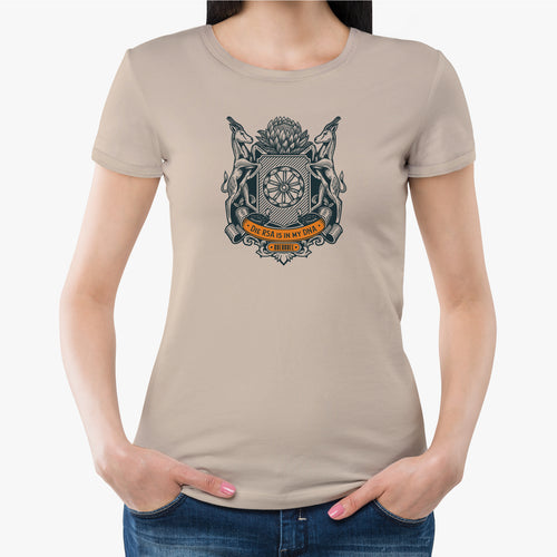 Boerboel Premium Ladies Cotton T-Shirt “RSA DNA”