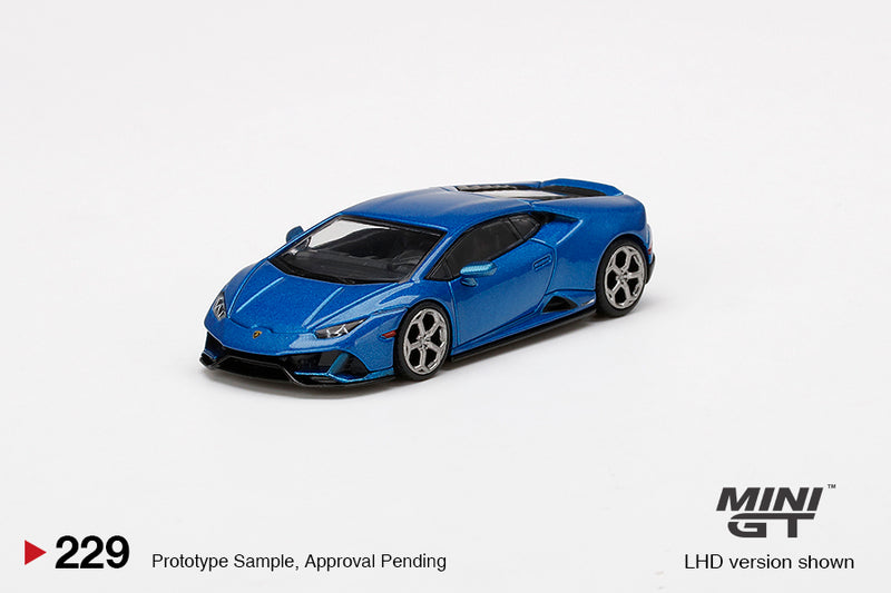 Lamborghini Huracán EVO Blu Eleos