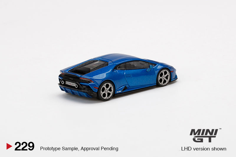 Lamborghini Huracán EVO Blu Eleos