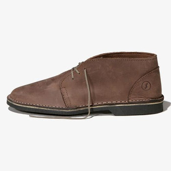 Sapmok Leonie High Top Diesel Brown Vellies