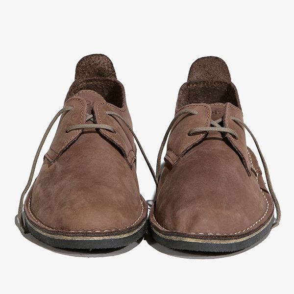 Sapmok Leonie Low Cut Diesel Brown Vellies