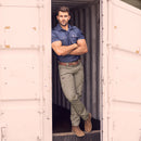 Boerboel Men’s Adjustable Kalahari Cargo Pants – Olive