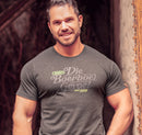 Boerboel Premium Cotton T-Shirt Printed – Charcoal Melange “GEVOEL” Tee