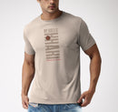 Boerboel Premium Cotton T-Shirt Printed – Stone “BLOED” Tee