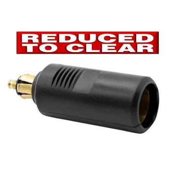 Lumeno Male Hella To Female Lighter Adapter - Reduced to Clear