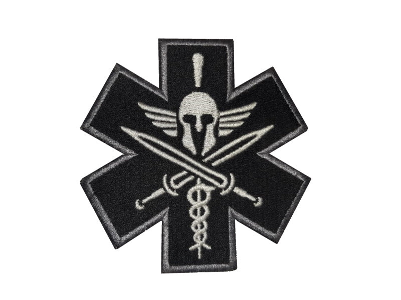 Embroidered Morale Patch - Medical Emblem 3.5"
