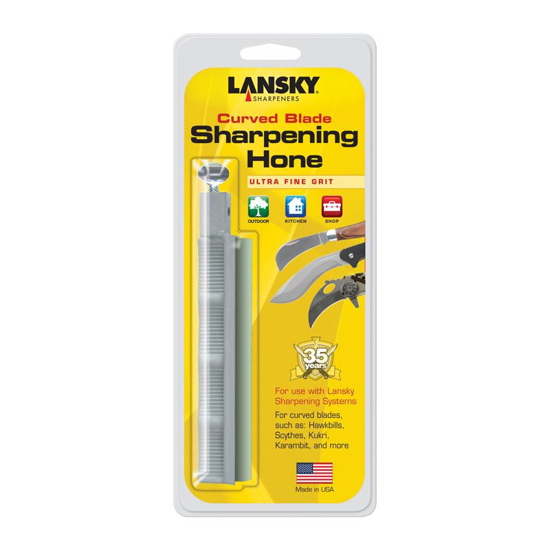 Lansky Ultra Fine Sharpening Hone - Yellow Holder