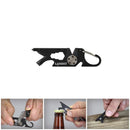 Lansky Roadie Sharpener with Carabiner 8-in-1 Key Tool