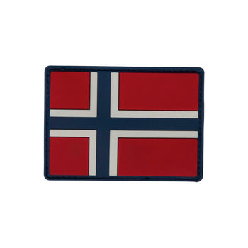 Nordiske PVC Patch Norway Flag