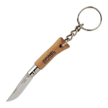 OPINEL NO 2 STAINLESS STEEL KEYRING KNIFE