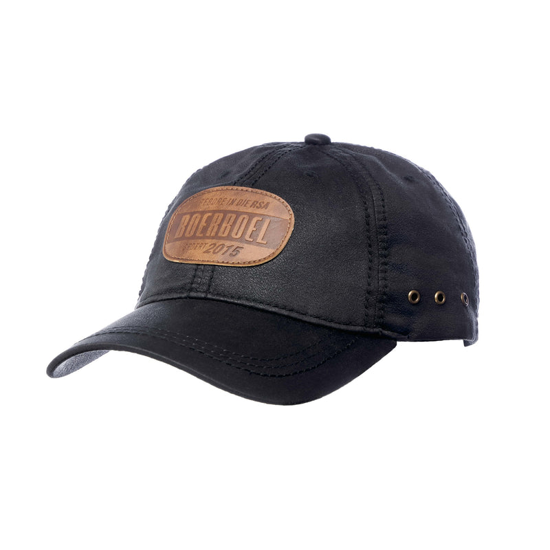 Boerboel Oilskin Cap – Charcoal