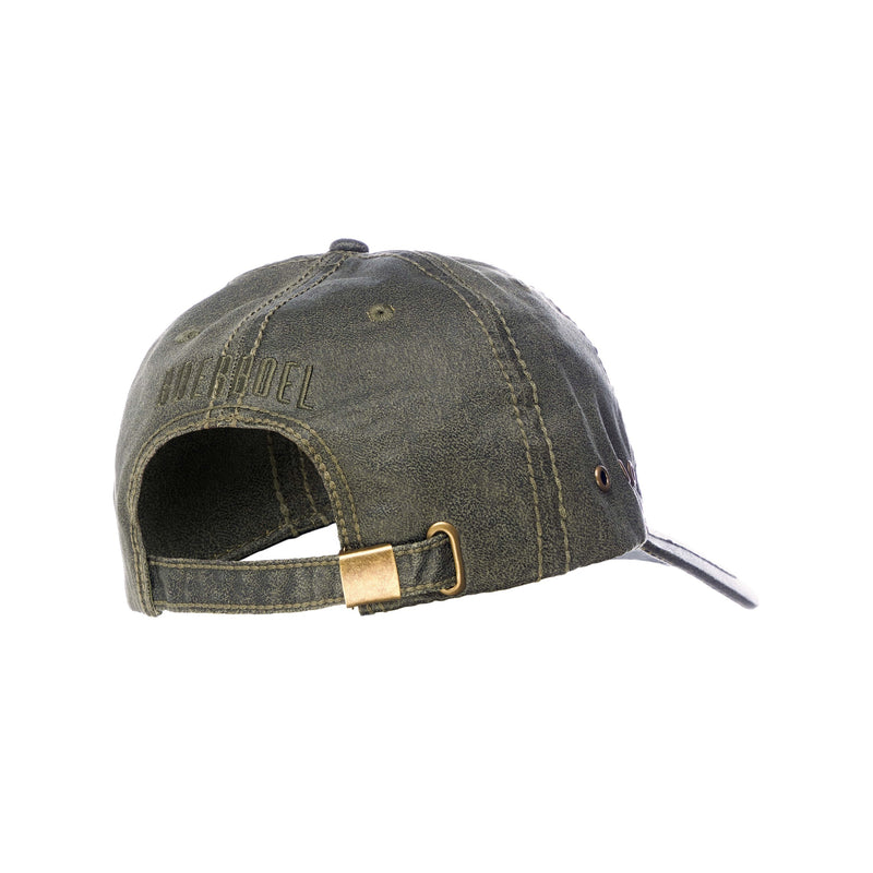 Boerboel Oilskin Cap – Olive