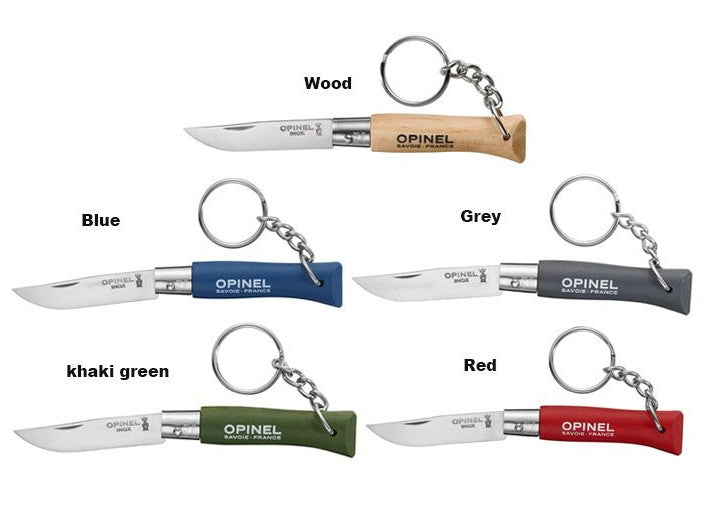 Opinel No 4 Keyring Colour