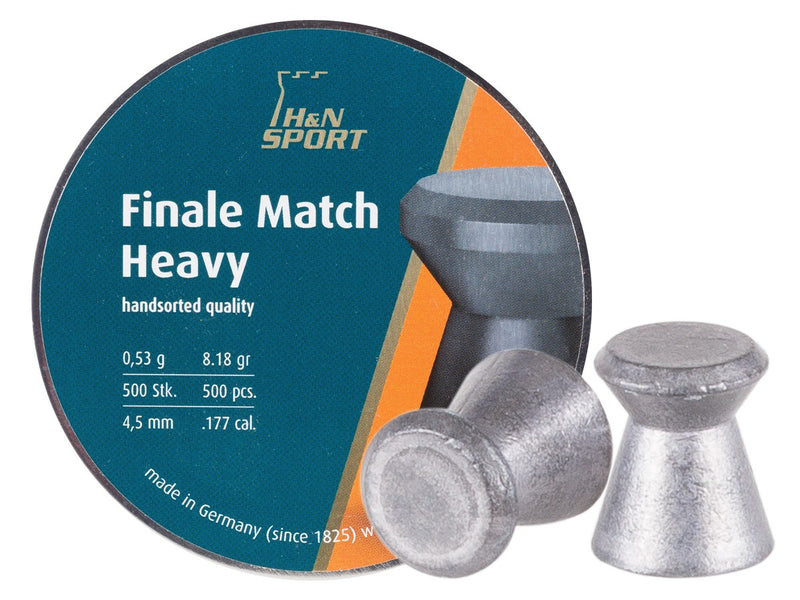 H&N Finale Match Heavy 4.50 Pellets 500 pellets