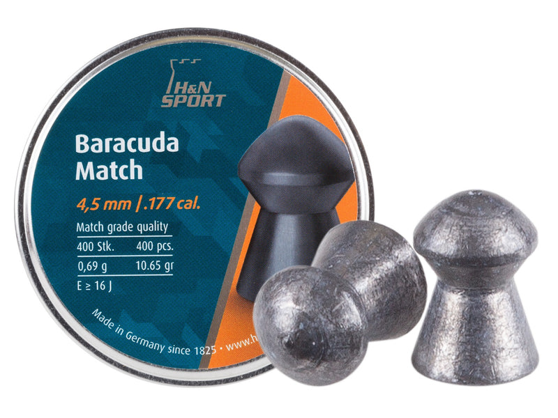 H&N Baracuda Match 4.50mm 400 pellets