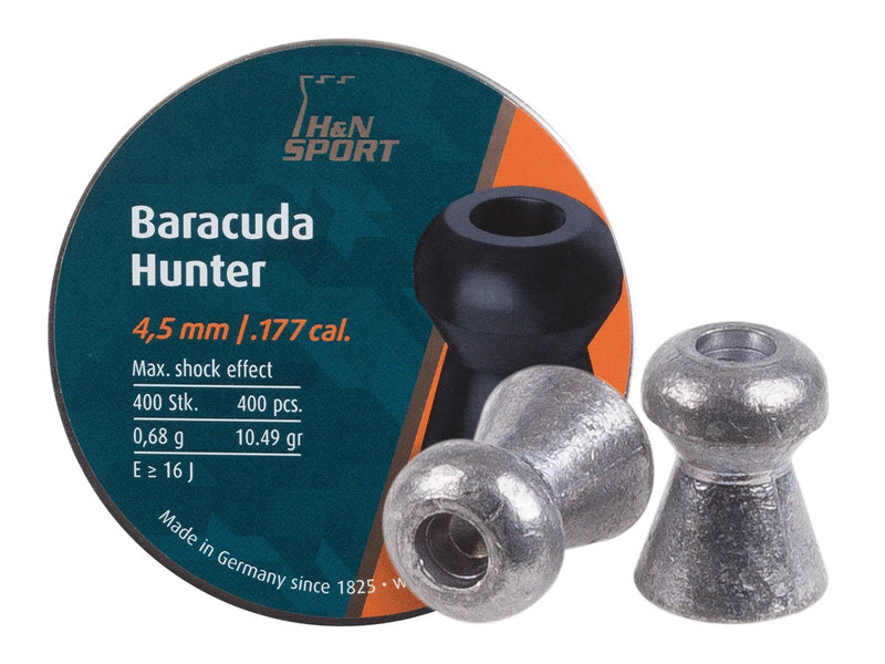 H&N Baracuda Hunter 4.50 Pellets 400pc