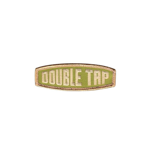 Embroidered Morale Patch - Double Tap 1" x 3"