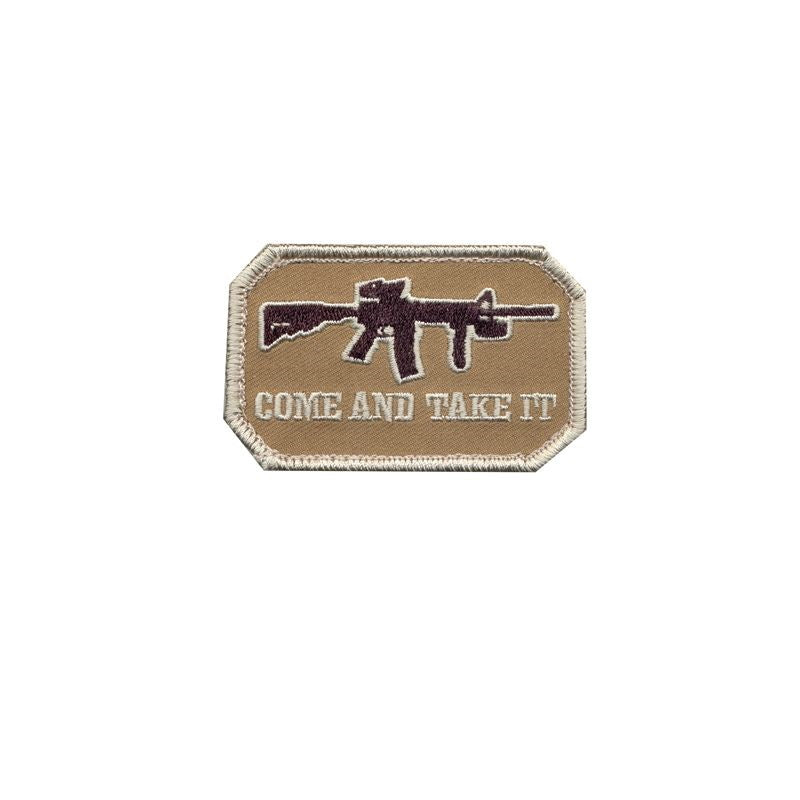 Embroidered Morale Patch - Come and Take It 1 7/8" x 3"