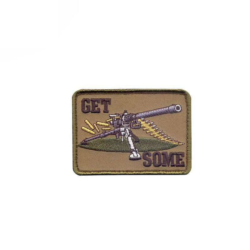 Embroidered Morale Patch - Get Some 2.5" x 3.5"