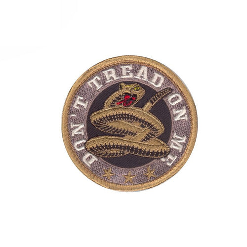 Embroidered Morale Patch - Don't Tread On Me 3"