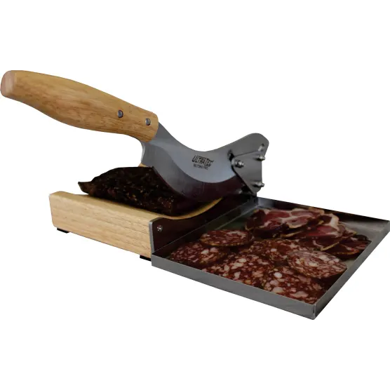 UltraTec Pro Radiused Biltong Cutter With Tray