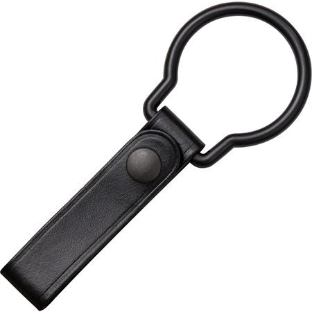 Maglite Belt Holder for D Cell Flashlights Black Leather Belt Loop  - Reduced to clear