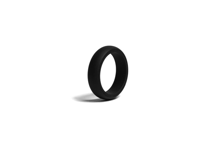Redi Ring Ladies Black Silicone Ring Size available in 4-9