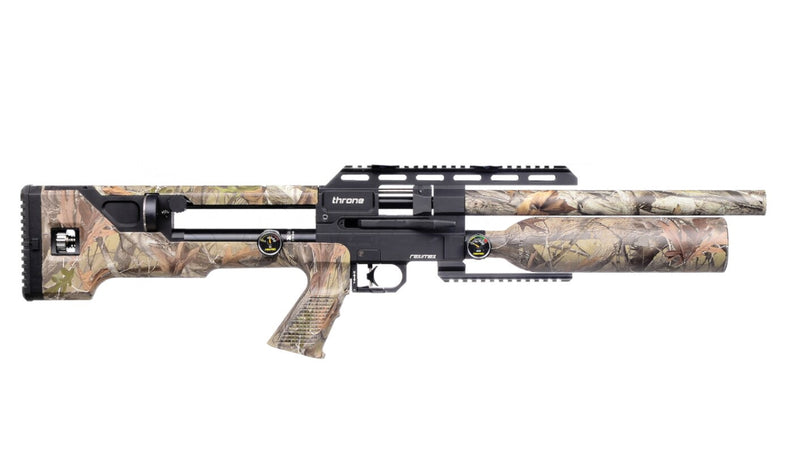 Reximex Throne PCP Camo Rifle Regulated with Case 5.5mm