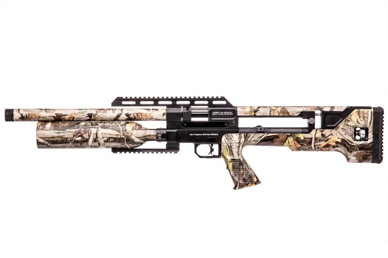 Reximex Throne PCP Camo Rifle Regulated with Case 5.5mm