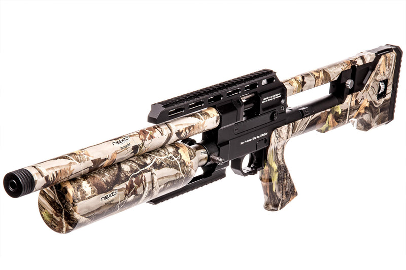 Reximex Throne PCP Camo Rifle Regulated with Case 5.5mm