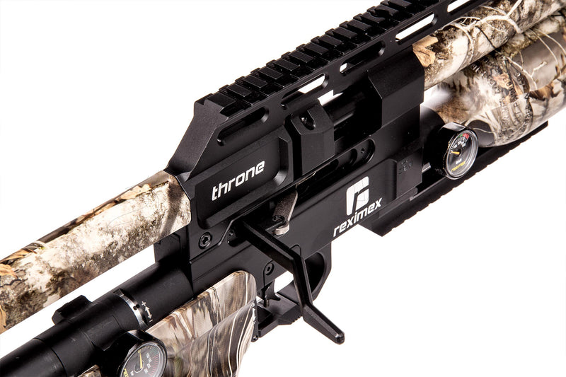 Reximex Throne PCP Camo Rifle Regulated with Case 5.5mm