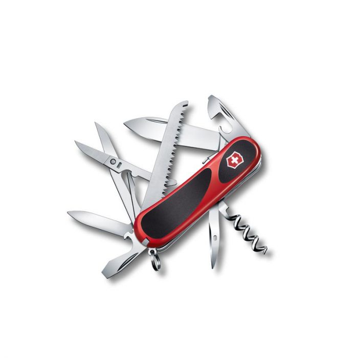 Victorinox EvoGrip S17 Red/Black W/Lock 85MM