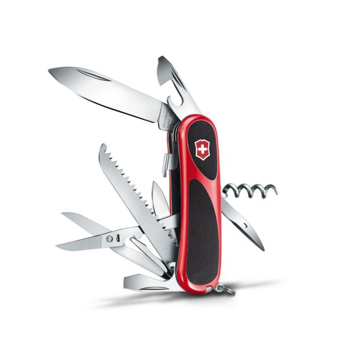 Victorinox EvoGrip S17 Red/Black W/Lock 85MM