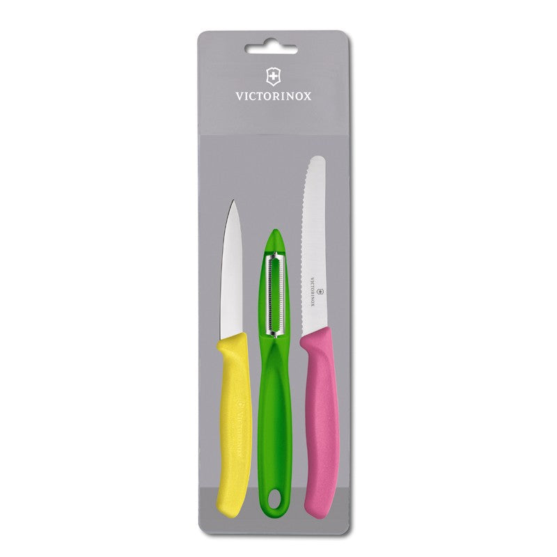 Victorinox SwissClassic Zest 3 Piece Paring Set 1 - Prism