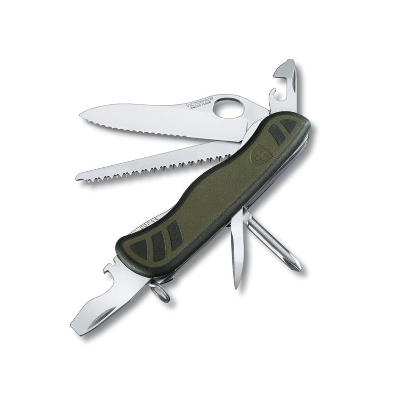 Victorinox Swiss Soldier's Knife 08 Green/Black 111mm