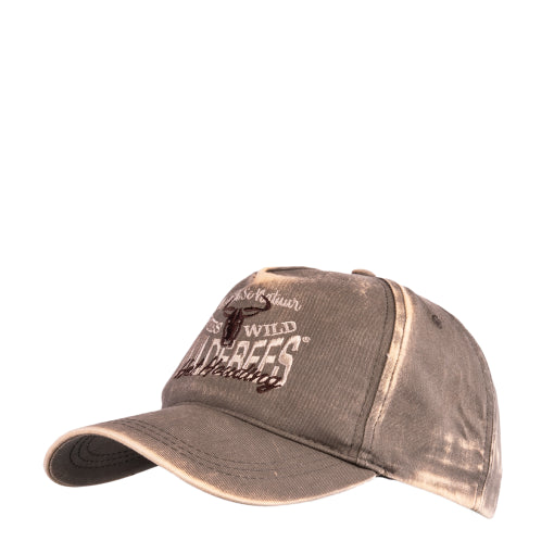 Wildebees WBM657 Olive Pearl Wash Embroidery Cap