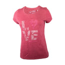 Wildebees Ladies Casual Love Wildebees Tee Aragon Melange