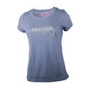 Wildebees Ladies Casual Wildebees Heart Tee Marine Melange