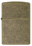 Zippo 201FB Antique Brass Reg Flat BTM