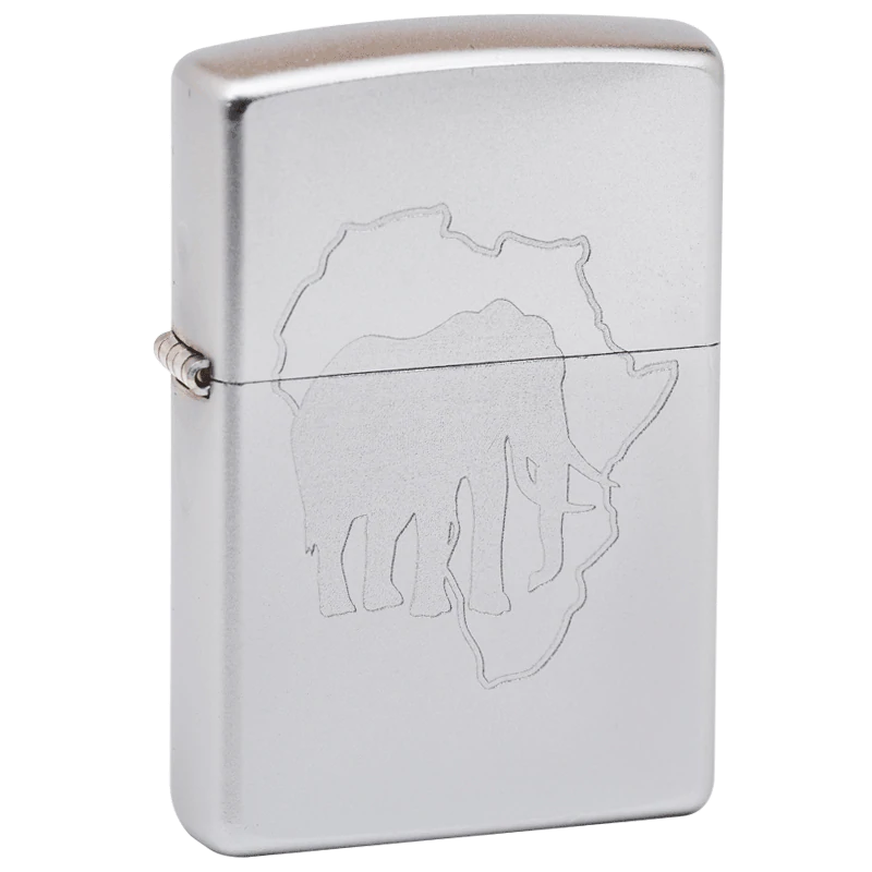 Zippo 205 Africa & Elephant