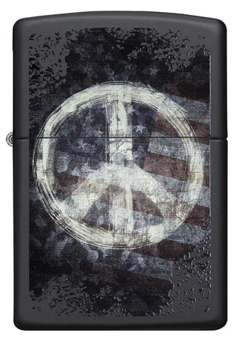 Zippo Peace On Flag