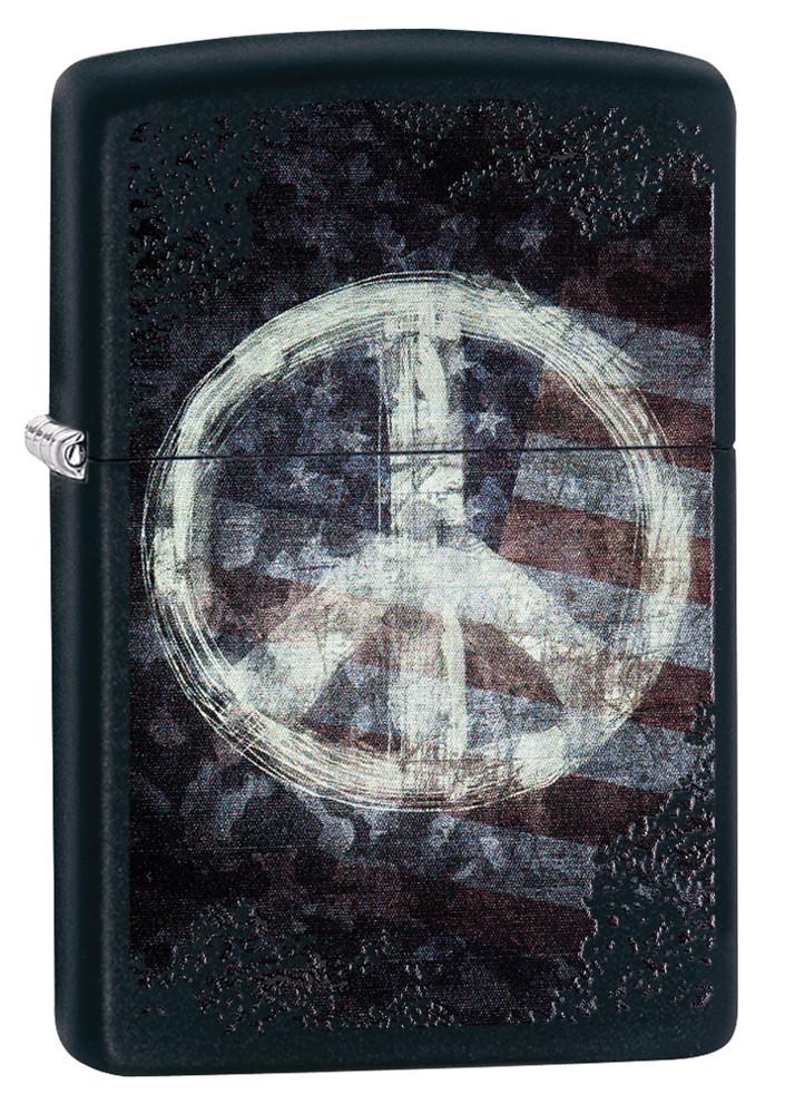 Zippo Peace On Flag